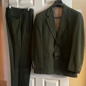 Palm Beach olive Green Men's Suit